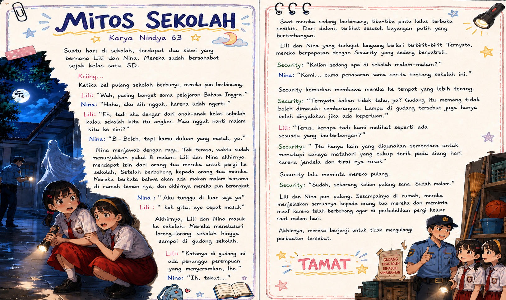 Mitos Sekolah karya Nindya 63