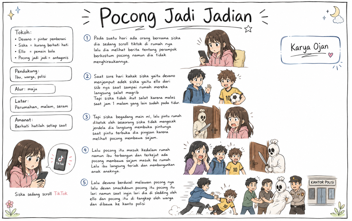 Pocong Jadi Jadian karya Ojan